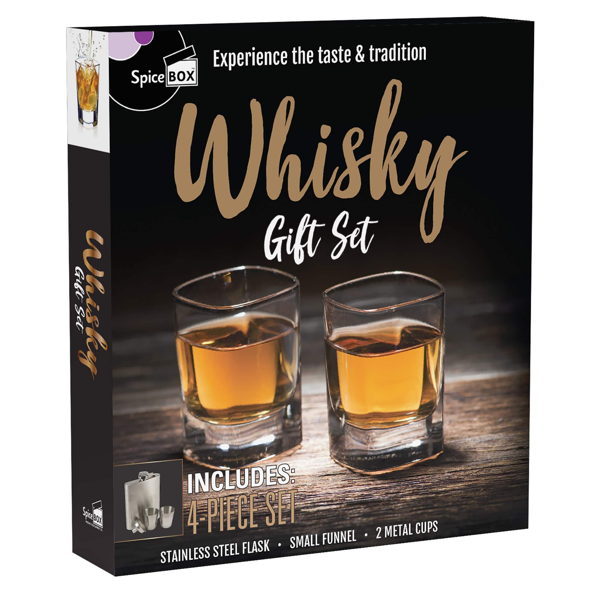 SpiceBox Whisky Experience Gift Box Set